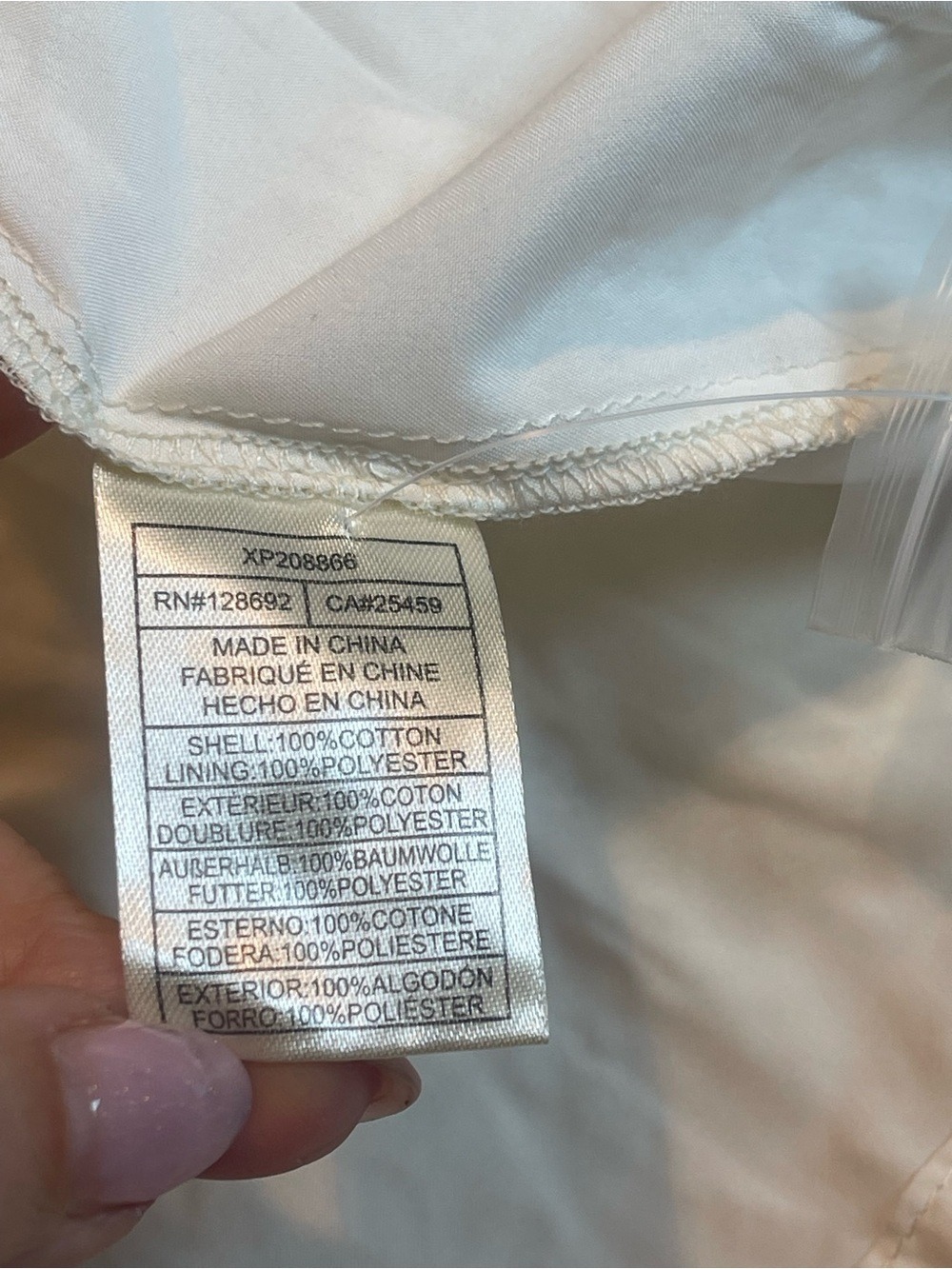 NWT Steve Madden Clover Eyelet Maxi Dress Marshmallow White Cotton Size Medium - Picture 11 of 11
